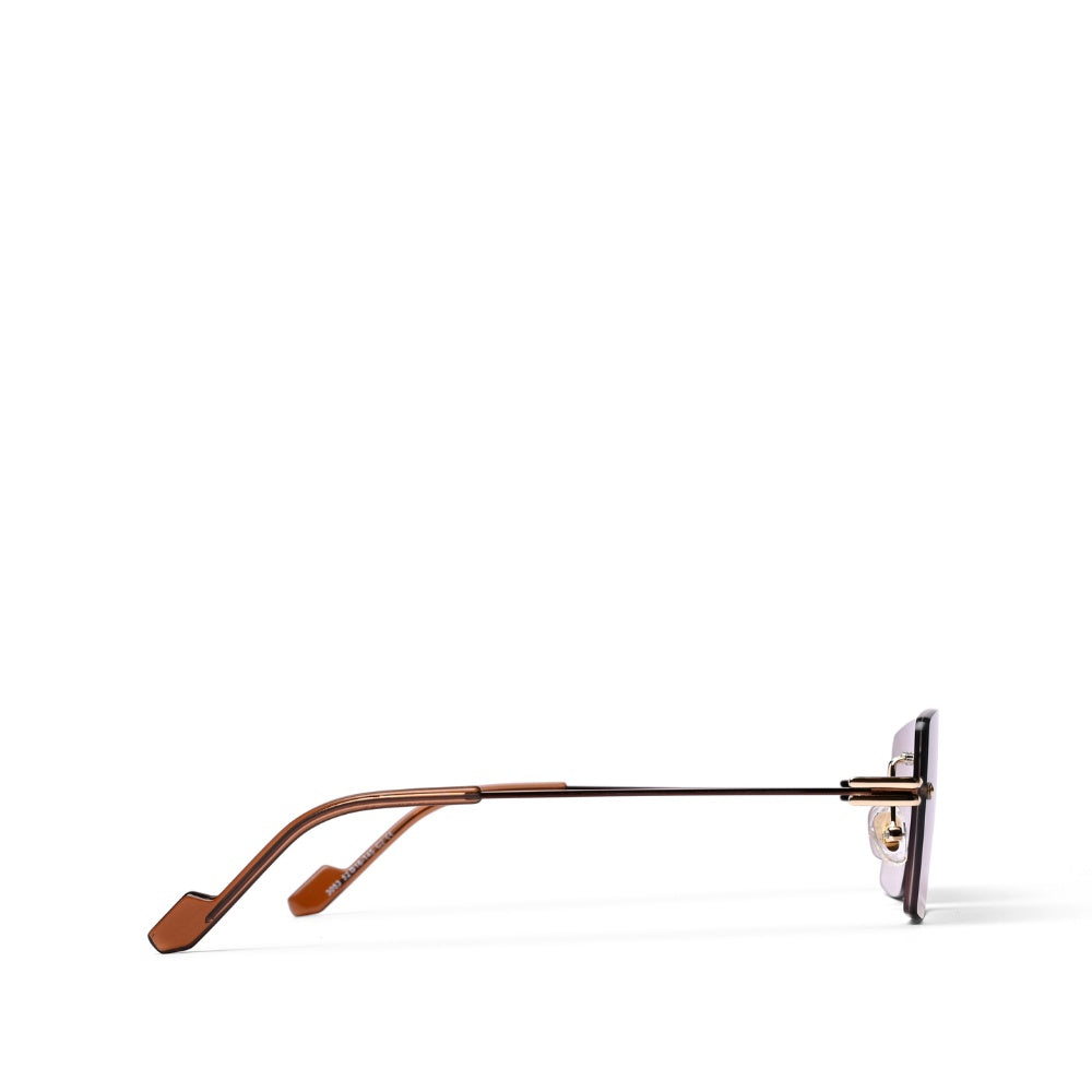 MOONX STARMADE S2 – Polarised Rimless Rectangular Sunglasses (Unisex)