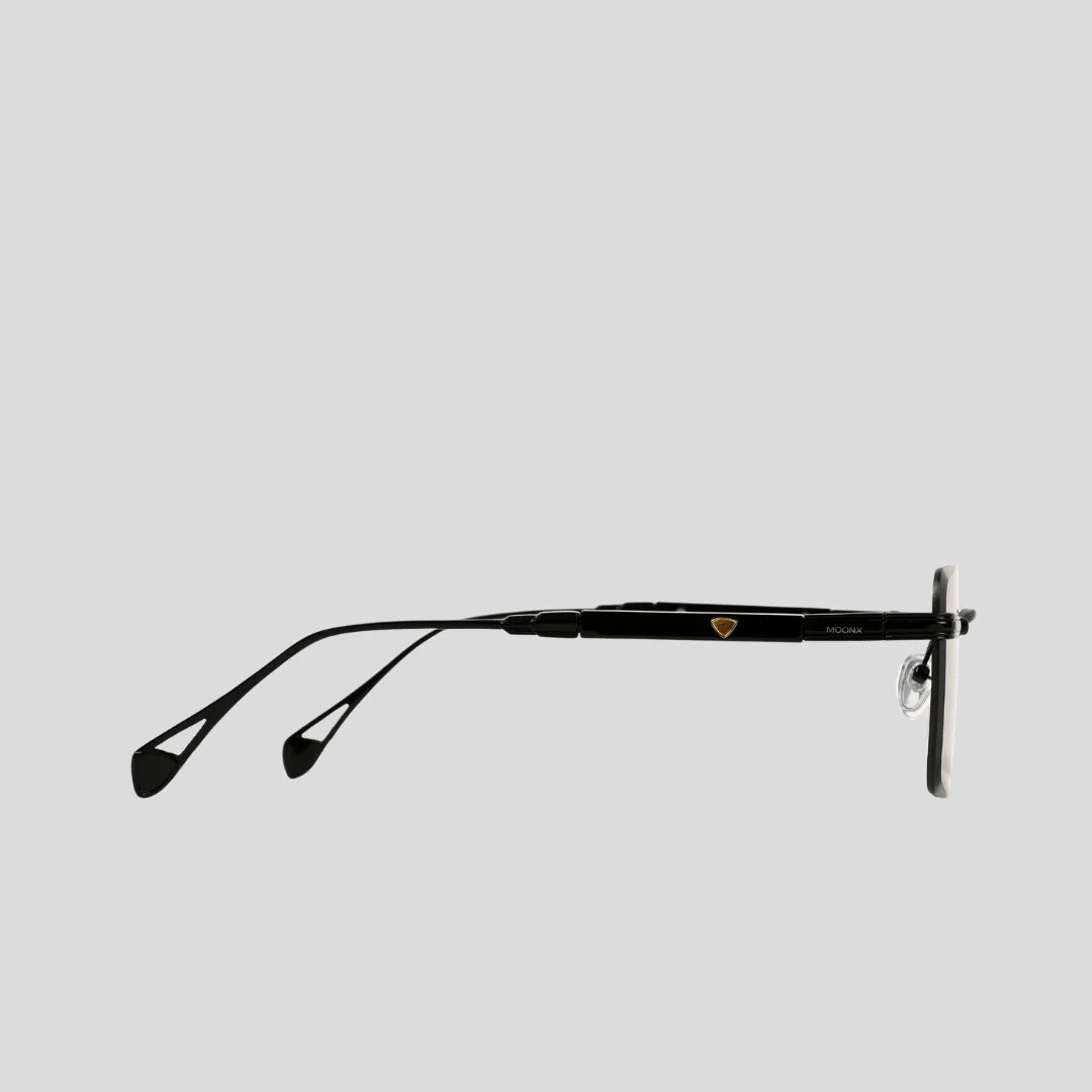 MOONX CALLISTO S1 – UV400 Rimless Rectangular Sunglasses (Unisex)