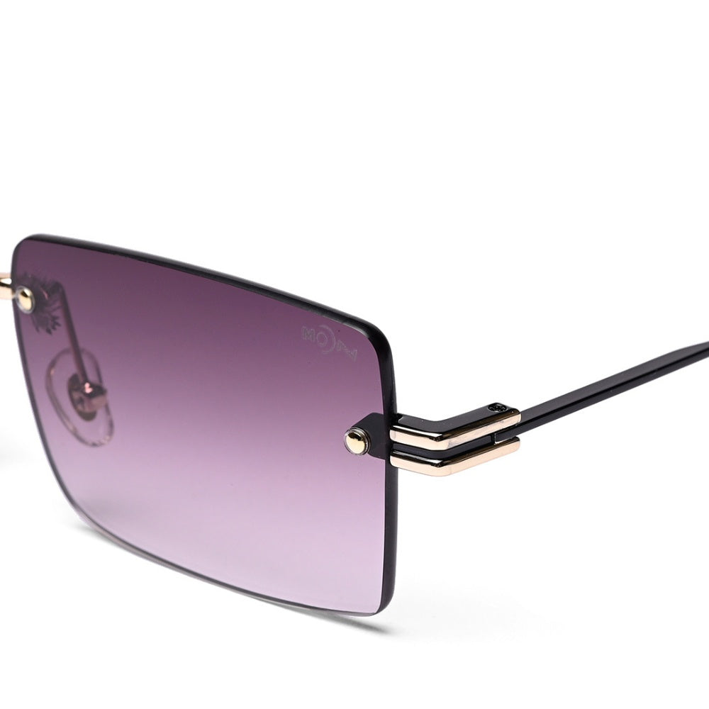 MOONX STARMADE S1 – Polarised Rimless Rectangular Sunglasses (Unisex)