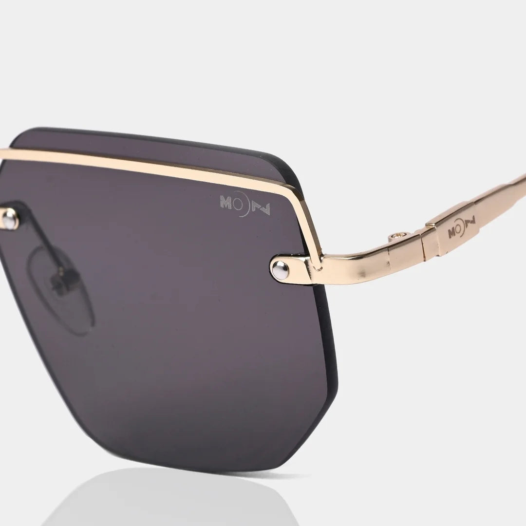 MOONX DEIMOS S3 – Futuristic Metal Frame Sunglasses (Unisex)