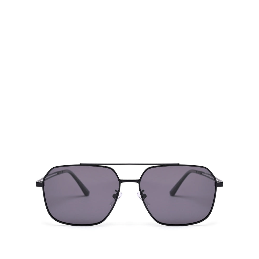 MOONX REFLECTOR S1 – Polarised Square Metal Frame Sunglasses (Unisex)