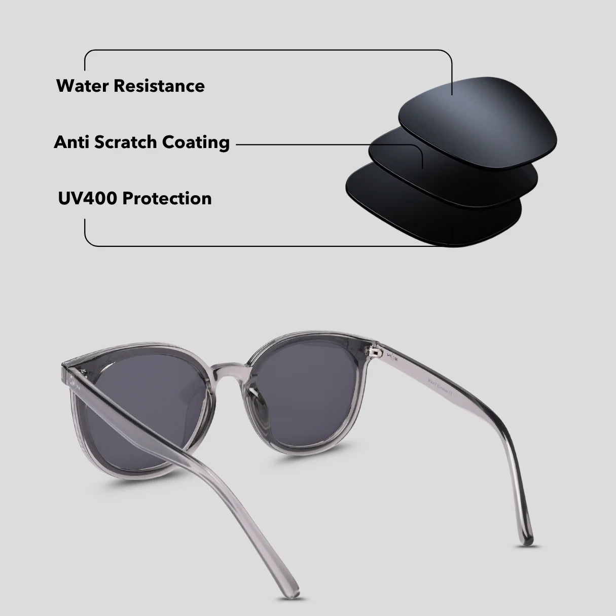 MOONX X‑NEREID S4 – UV400 Oversized Sunglasses (Unisex)