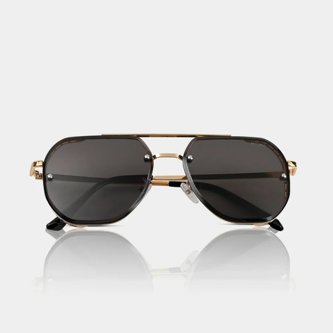 MOONX MAJOR S2 – UV400 Aviator Metal Frame Sunglasses (Unisex)