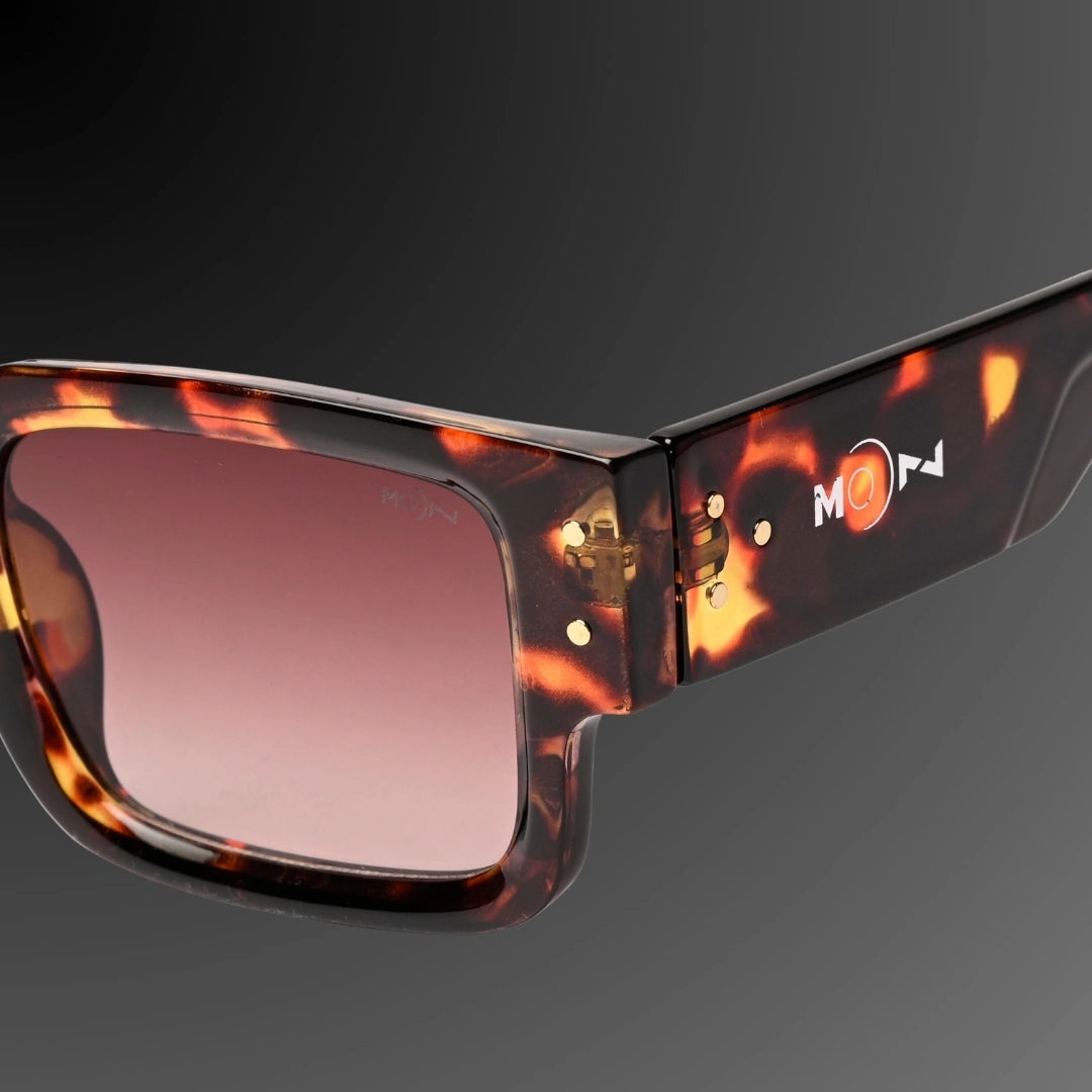 MOONX CLASSIC ICON (Exclusive) – UV400 Rectangular Sunglasses (Unisex)