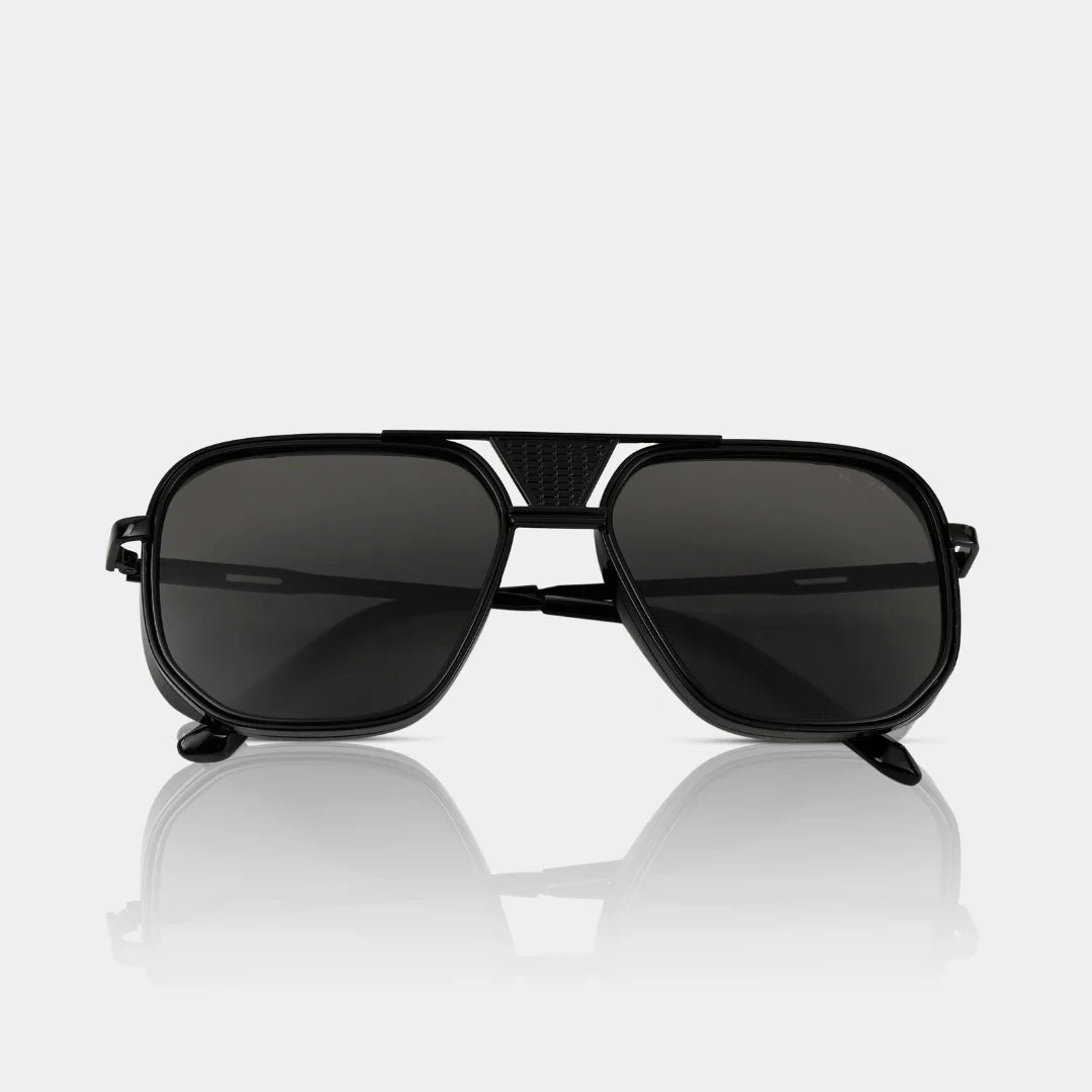 MOONX REAL NOVA S1 – UV400 Aviator Metal Frame Sunglasses (Unisex)