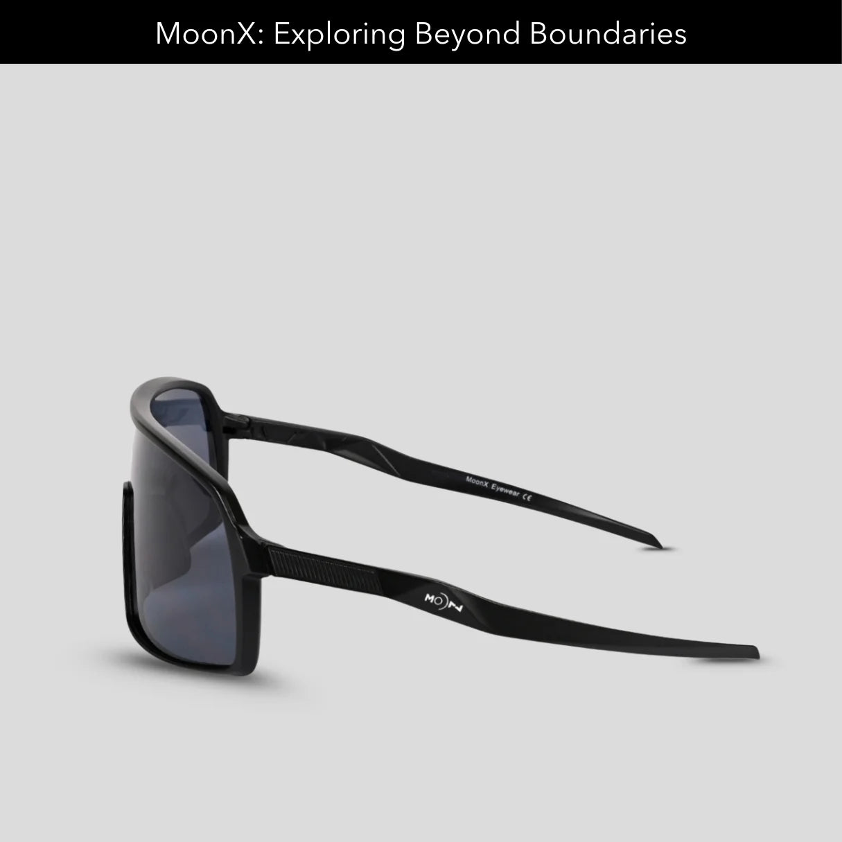 MOONX HERO S1 – UV400 Wrap‑Around Sports Sunglasses (Unisex)