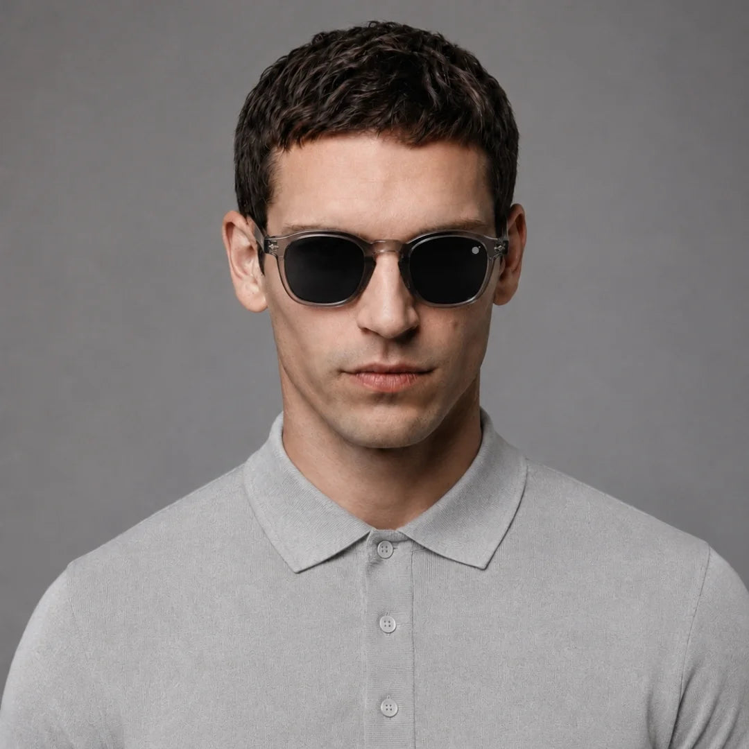 MOONX AERO S2 – UV400 Minimalist Round Sunglasses (Unisex)