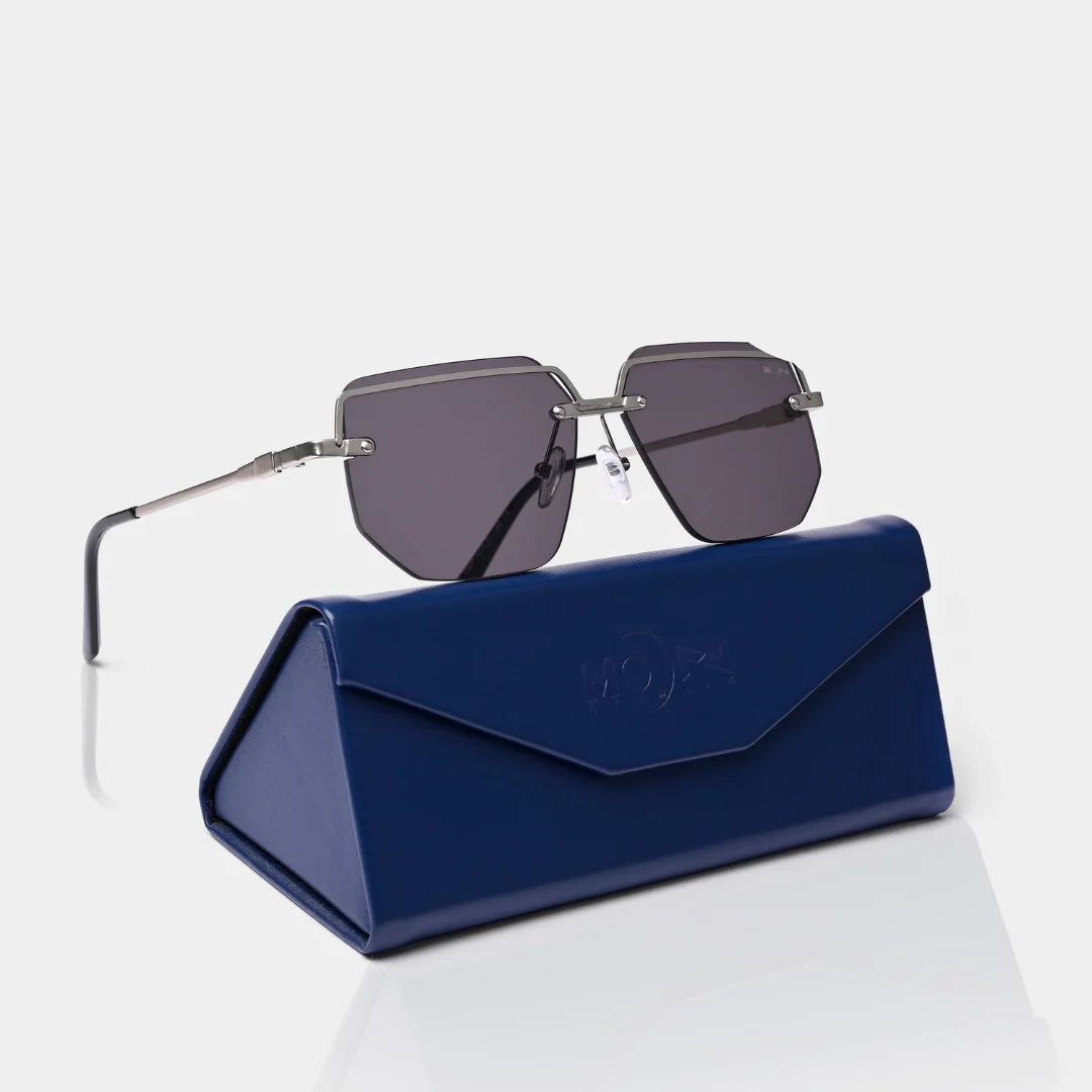 MOONX DEIMOS S2 – Futuristic Metal Frame Sunglasses (Unisex)