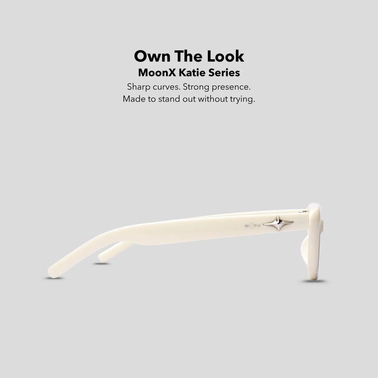 MOONX KATIE S3 – UV400 Cat‑Eye Sunglasses (Women)