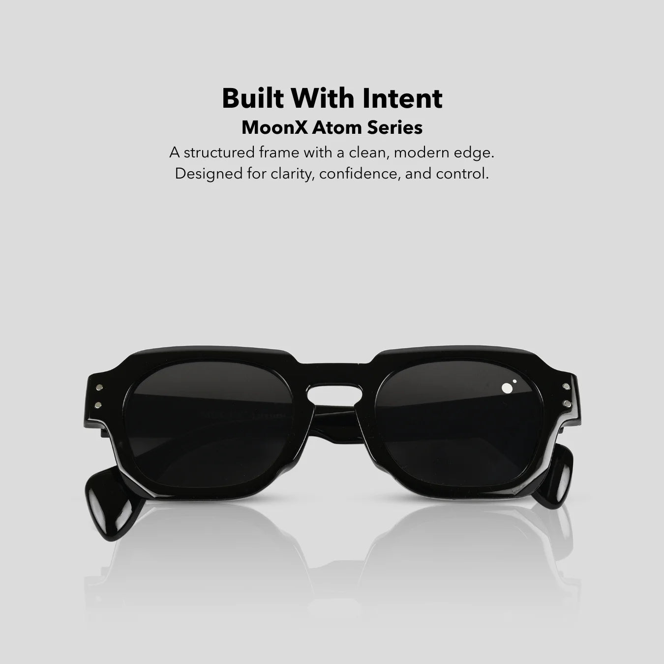 MOONX ATOM – UV400 Modern Luxury Sunglasses (Unisex)