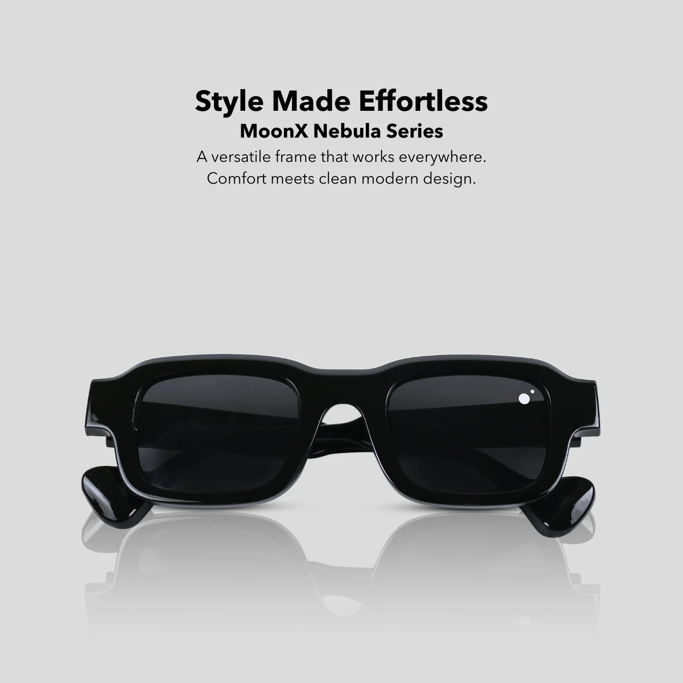 MOONX NEBULA S1 – UV400 Modern Classic Luxury Sunglasses (Unisex)