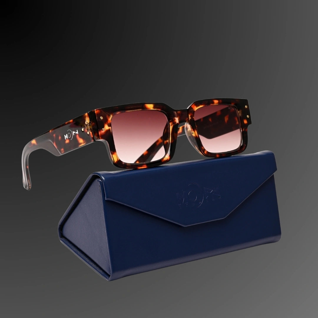 MOONX CLASSIC ICON (Exclusive) – UV400 Rectangular Sunglasses (Unisex)
