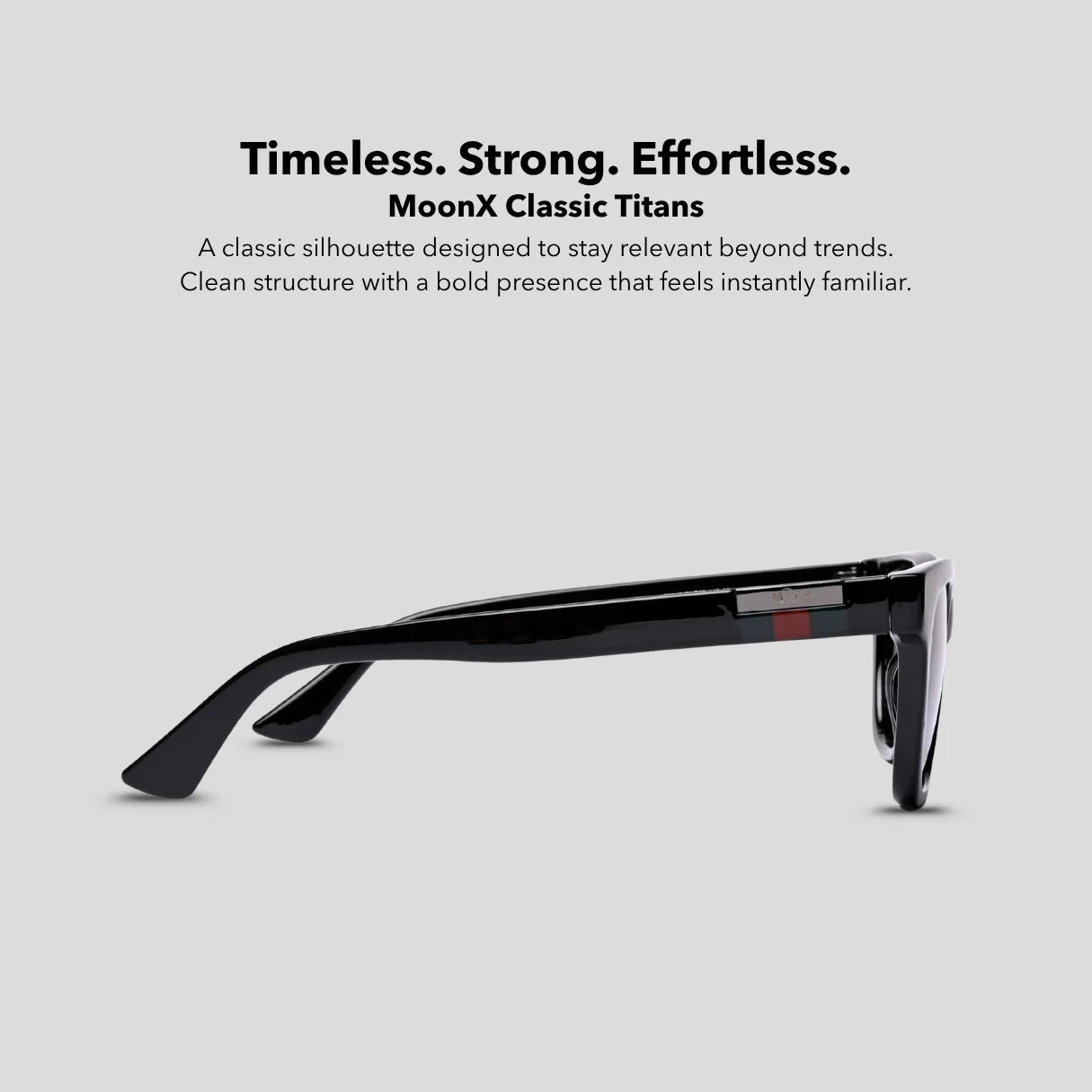 MOONX CLASSIC TITANS – Polarized Cat-Eye Sunglasses (Unisex)