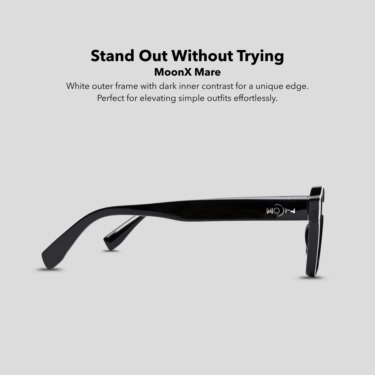 MOONX MARE S1 – UV400 Rectangular Sunglasses (Unisex)