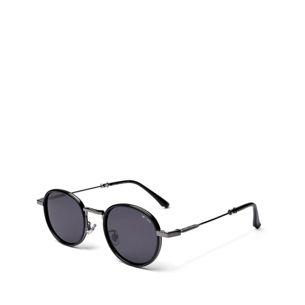 MOONX MOONSHINE S4 – Polarised Classic Round Metal Sunglasses (Unisex)