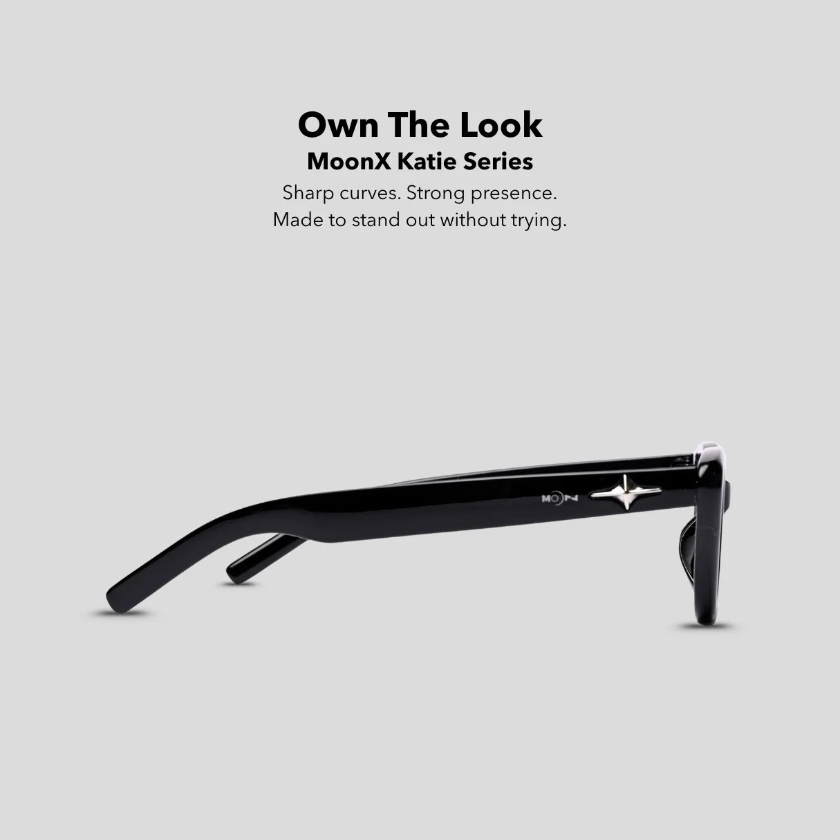 MOONX KATIE S1 – UV400 Cat‑Eye Sunglasses (Women)