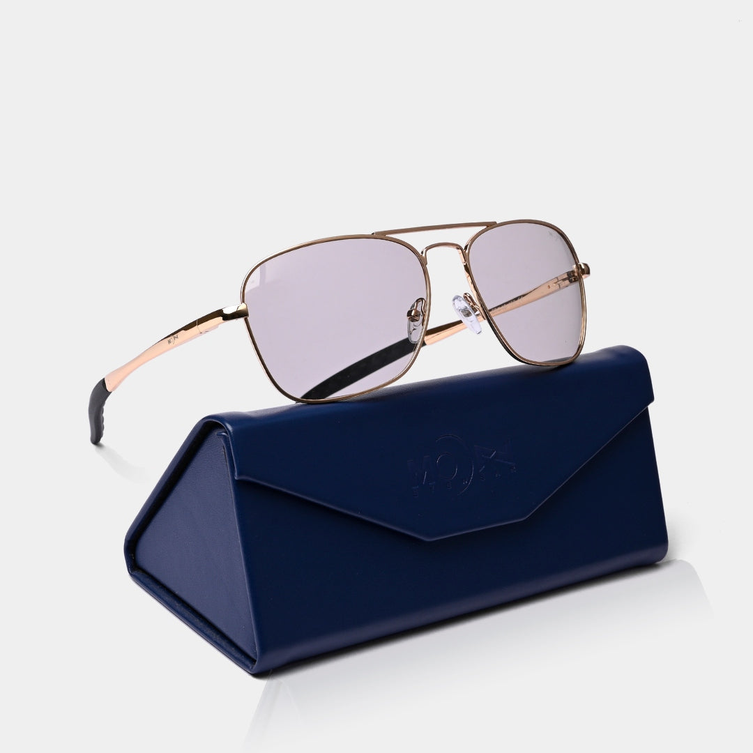 MOONX ANGEL S5 – Polarised Metal Aviator Sunglasses (Unisex)