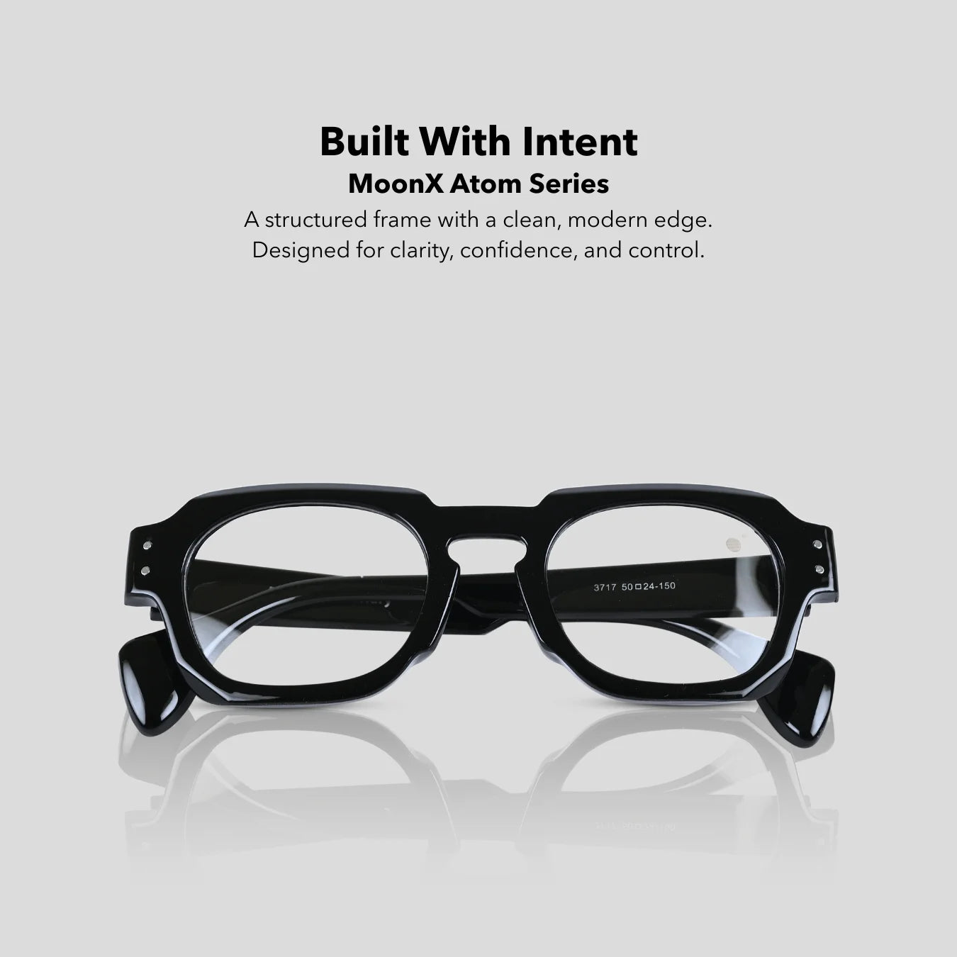 MOONX ATOM S8 – UV400 Modern Luxury Glasses (Unisex)