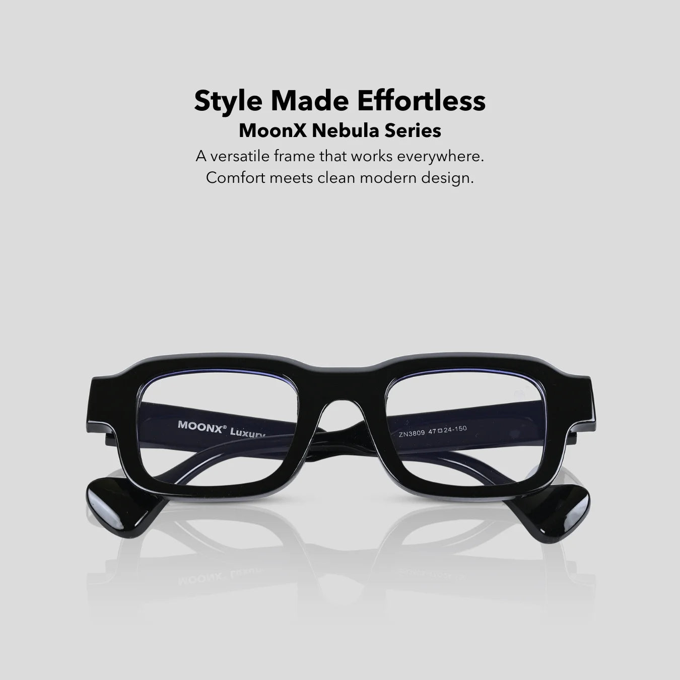 MOONX NEBULA S8 – Modern Classic Luxury Glasses (Unisex)