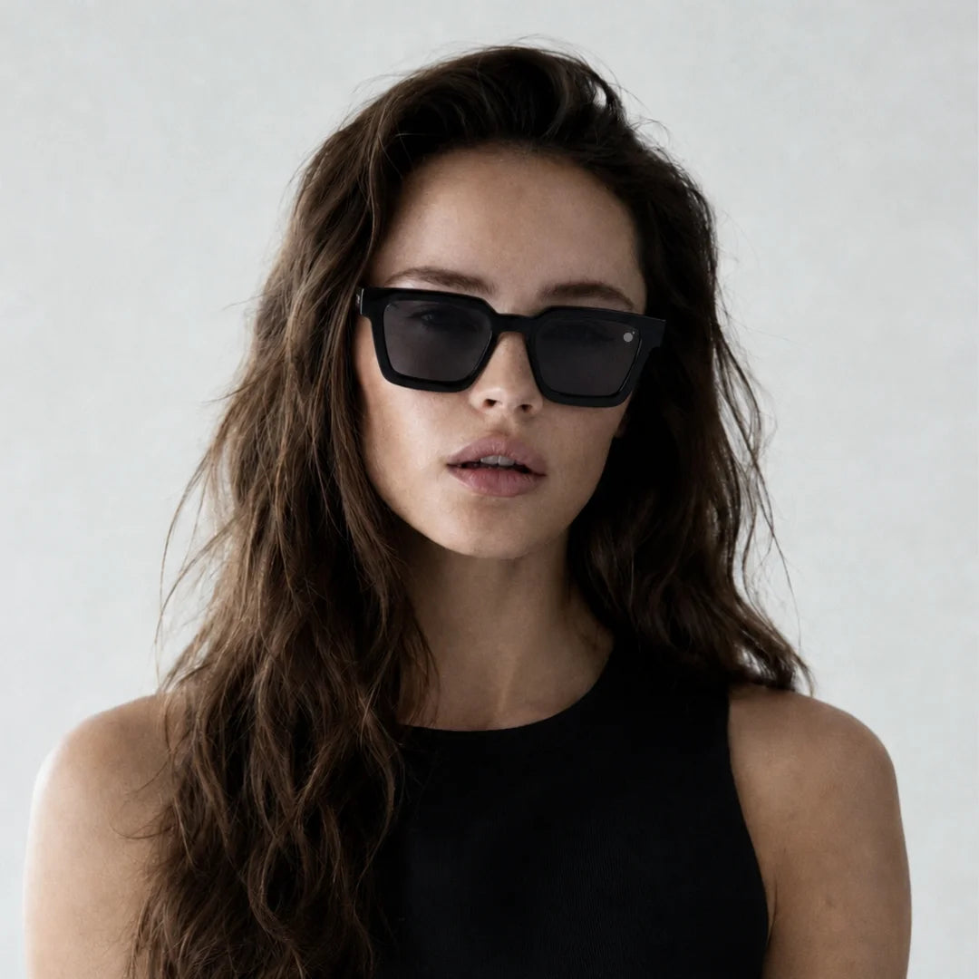 MOONX CLASSIC BLACK – UV400 Protection Wayfarer Sunglasses (Unisex, Hot Selling)