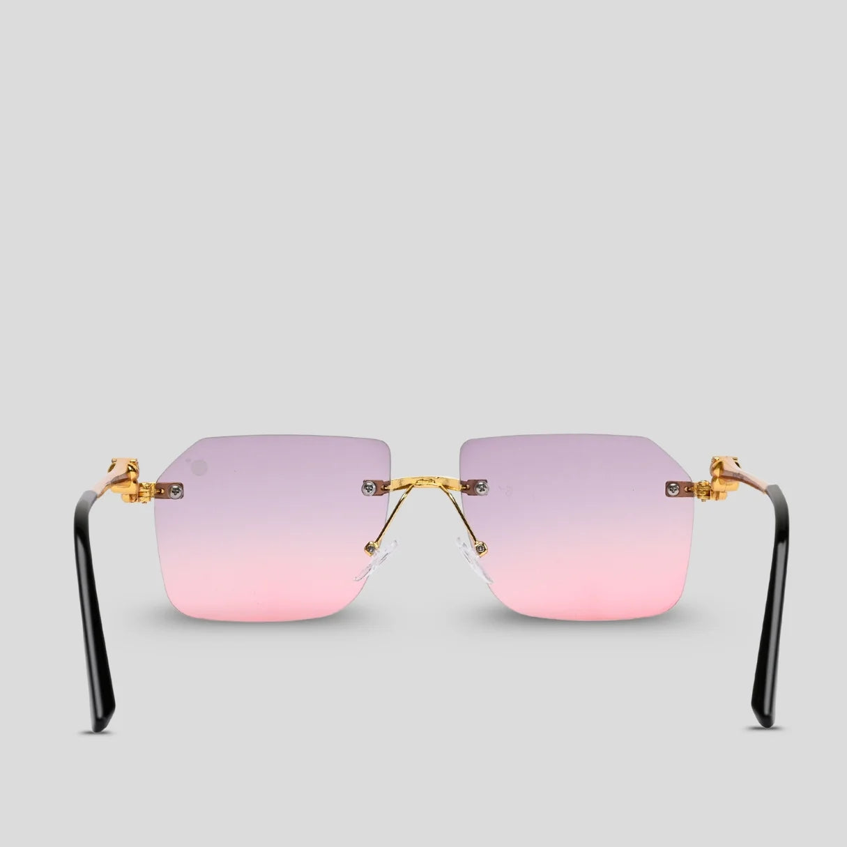 MOONX JAGUAR S3 – Modern Rimless Geometric Sunglasses (Unisex)