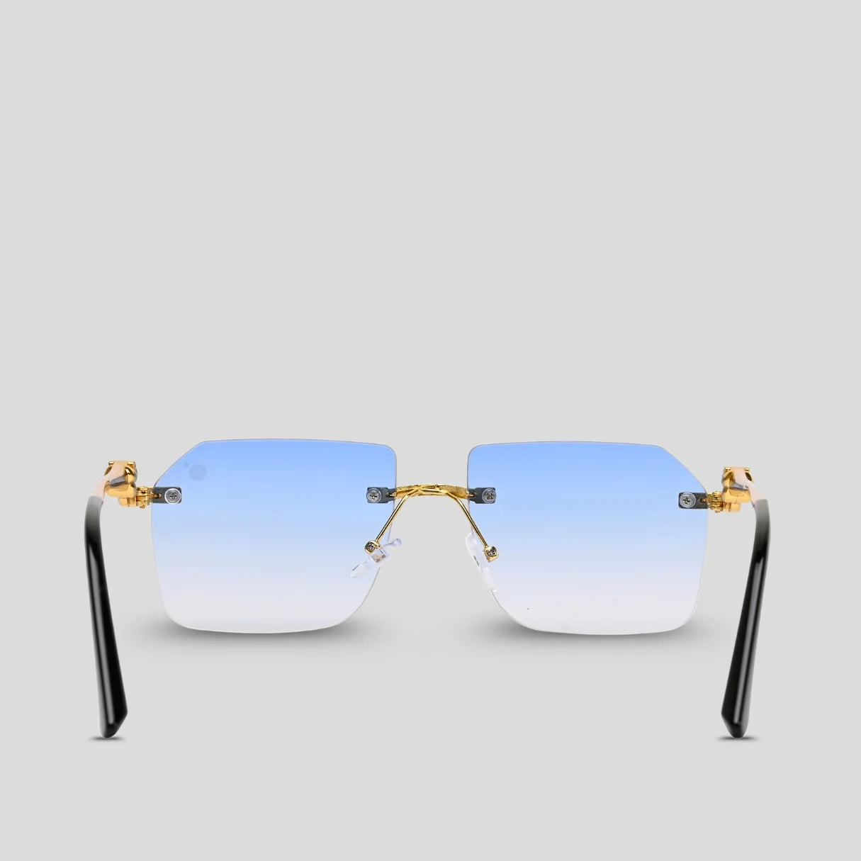 MOONX JAGUAR S2 – Modern Rimless Geometric Sunglasses (Unisex)