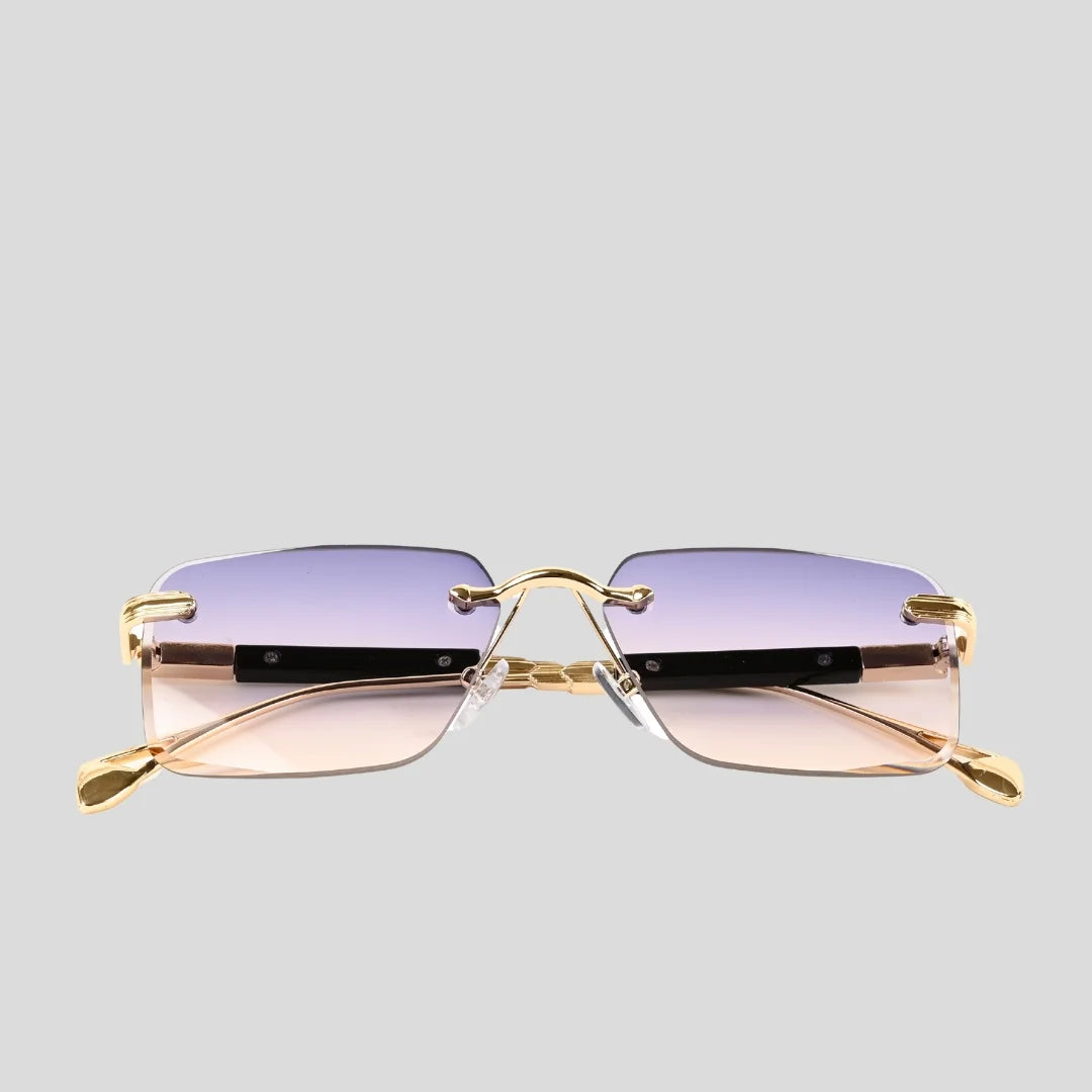 MOONX CALLISTO S3 – UV400 Rimless Rectangular Sunglasses (Unisex)