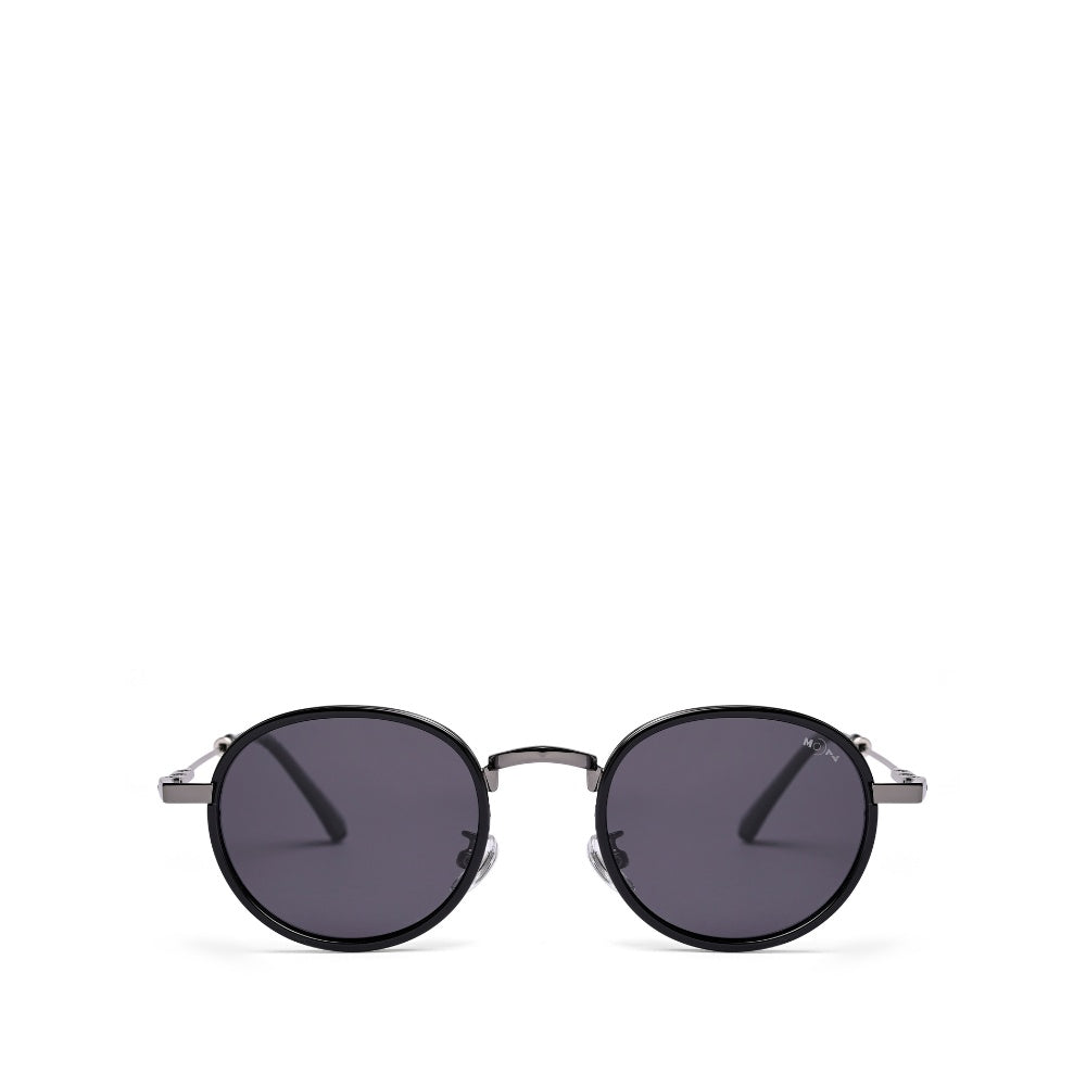 MOONX MOONSHINE S4 – Polarised Classic Round Metal Sunglasses (Unisex)