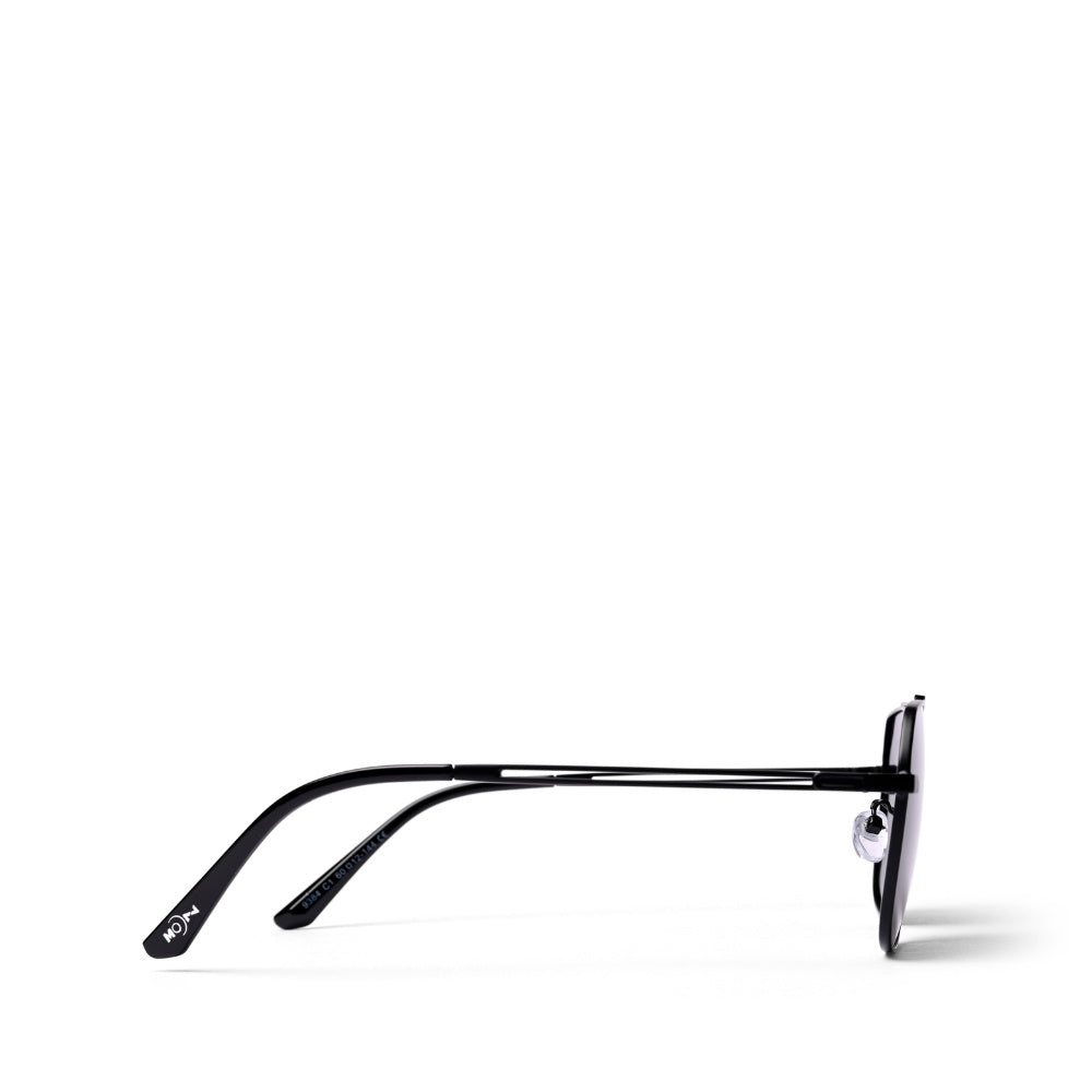 MOONX REFLECTOR S1 – Polarised Square Metal Frame Sunglasses (Unisex)