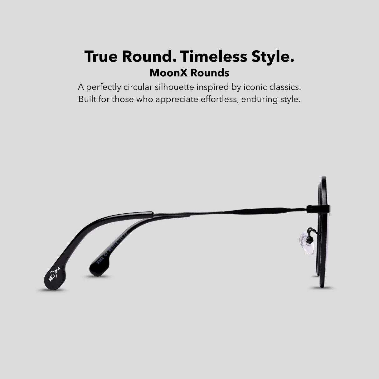 MOONX ROUNDS– Polarised Round Metal Frame Sunglasses (Unisex)