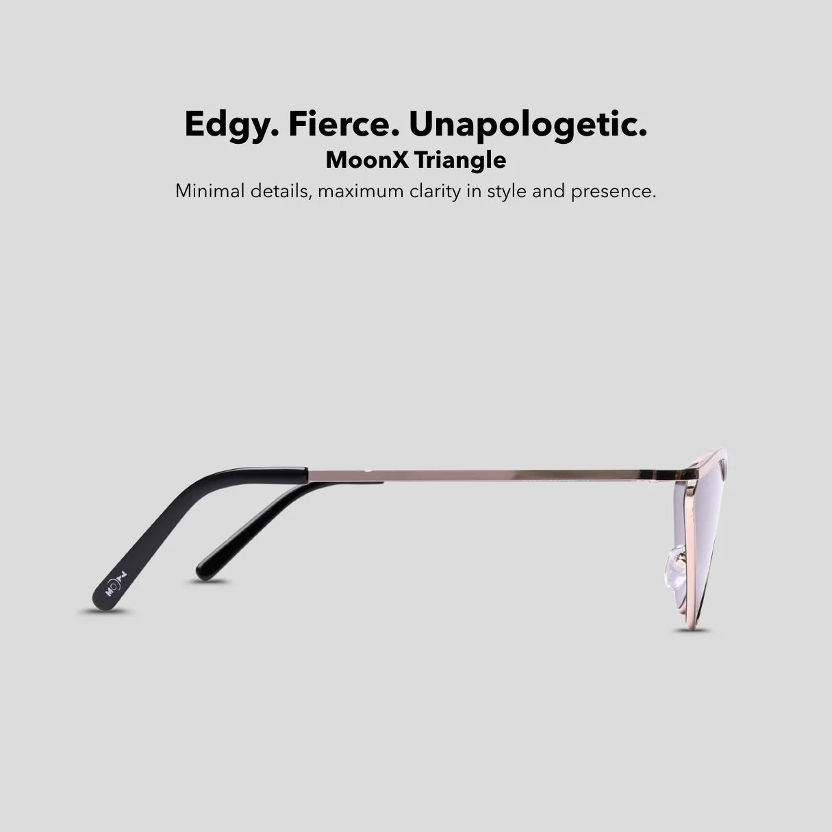 MOONX TRIANGLE – UV400 Premium Metal Frame Sunglasses (Women)