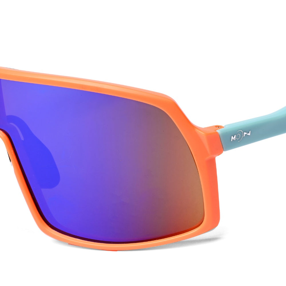 MOONX HERO S8 – UV400 Wrap‑Around Sports Sunglasses (Unisex)