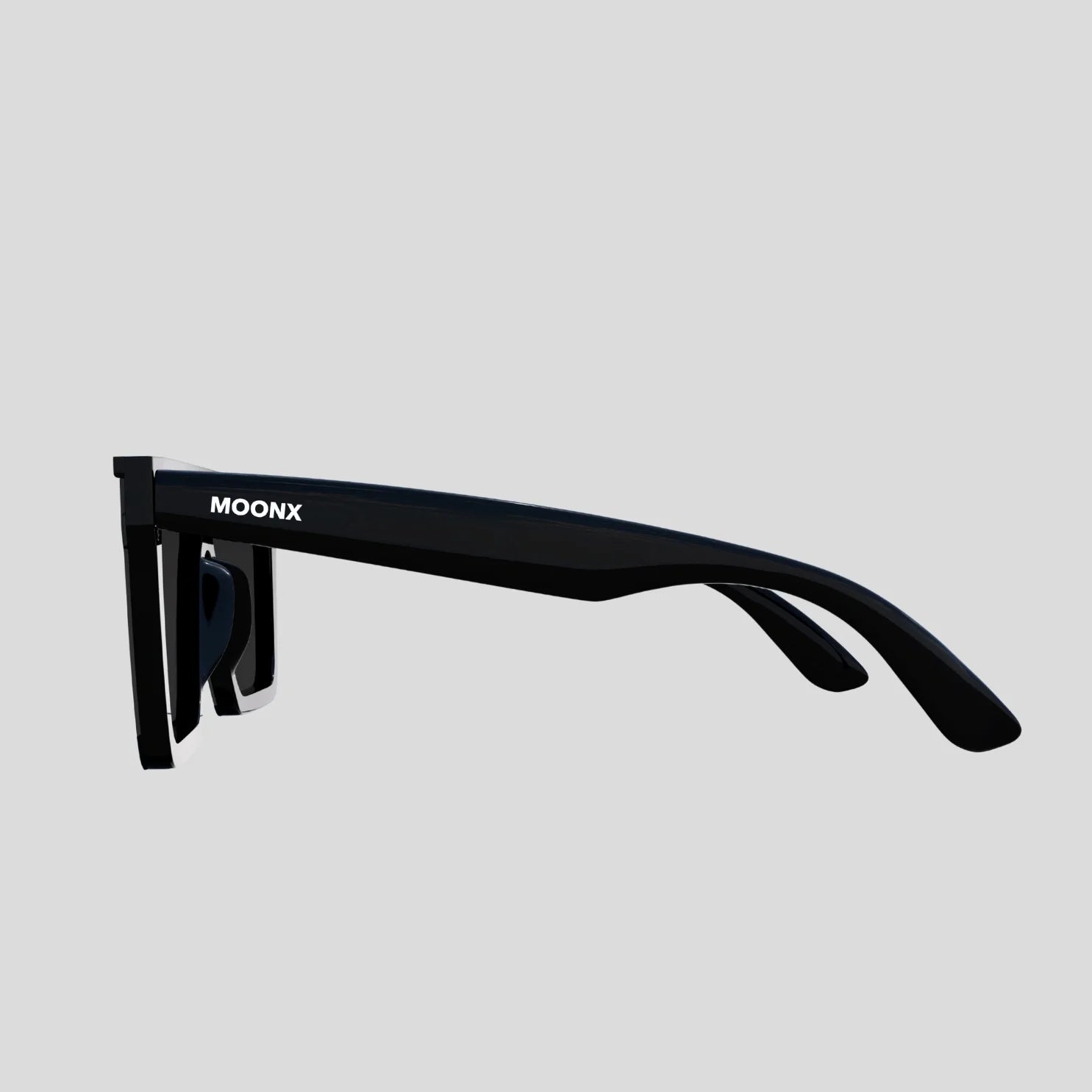MOONX TREND SETTER – Polarised Rectangular Luxury Sunglasses (Unisex)