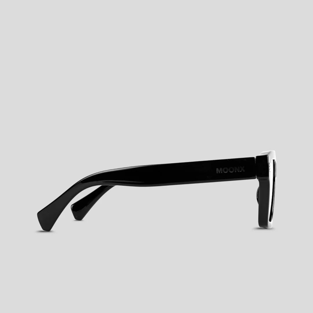 MOONX AURA S1 – UV400 Sleek Rectangular Sunglasses (Unisex)