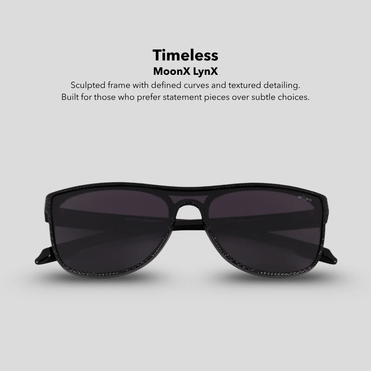 MOONX LYNX – Polarised Classic Rectangular Sunglasses (Unisex)