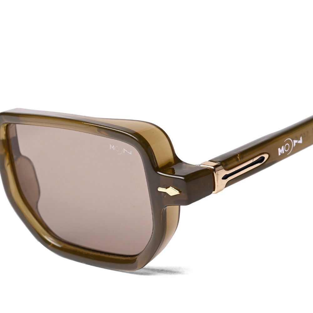 MOONX PHOENIX S6 – Transparent Rectangular Sunglasses (Unisex)