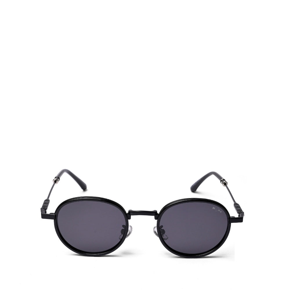 MOONX MOONSHINE S1 – Polarised Classic Round Metal Sunglasses (Unisex)