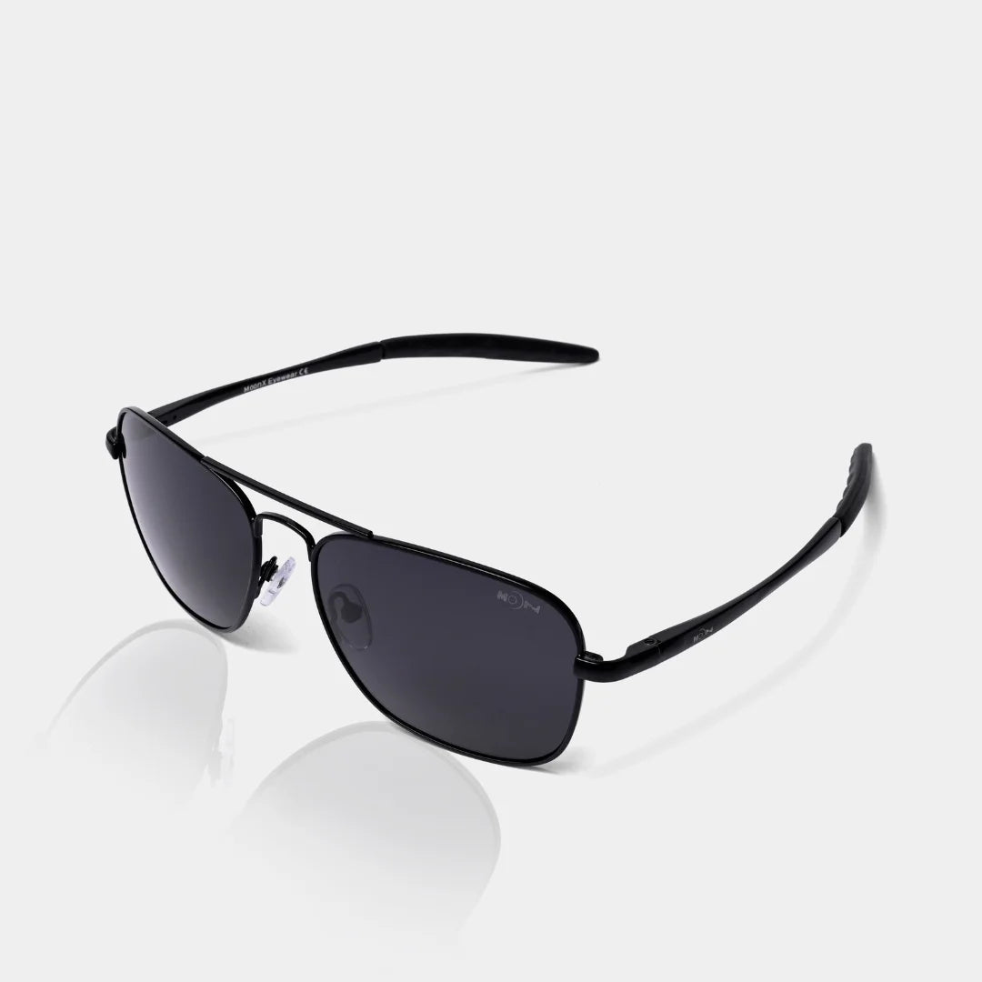 MOONX ANGEL S1 – Polarised Metal Aviator Sunglasses (Unisex)