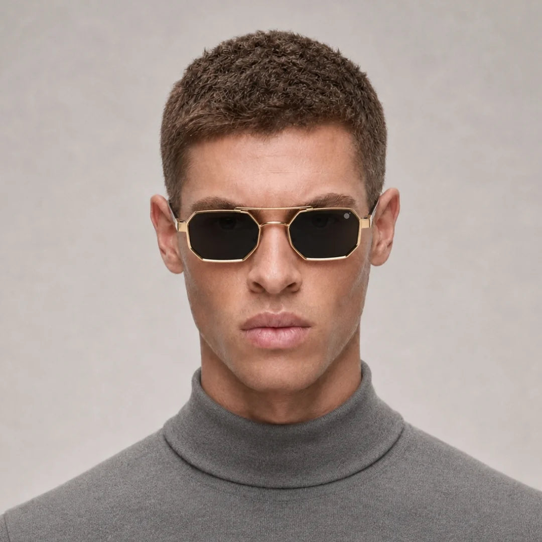 MOONX CLASSIC EDGE S2 – UV400 Modern Shape Sunglasses (Unisex)