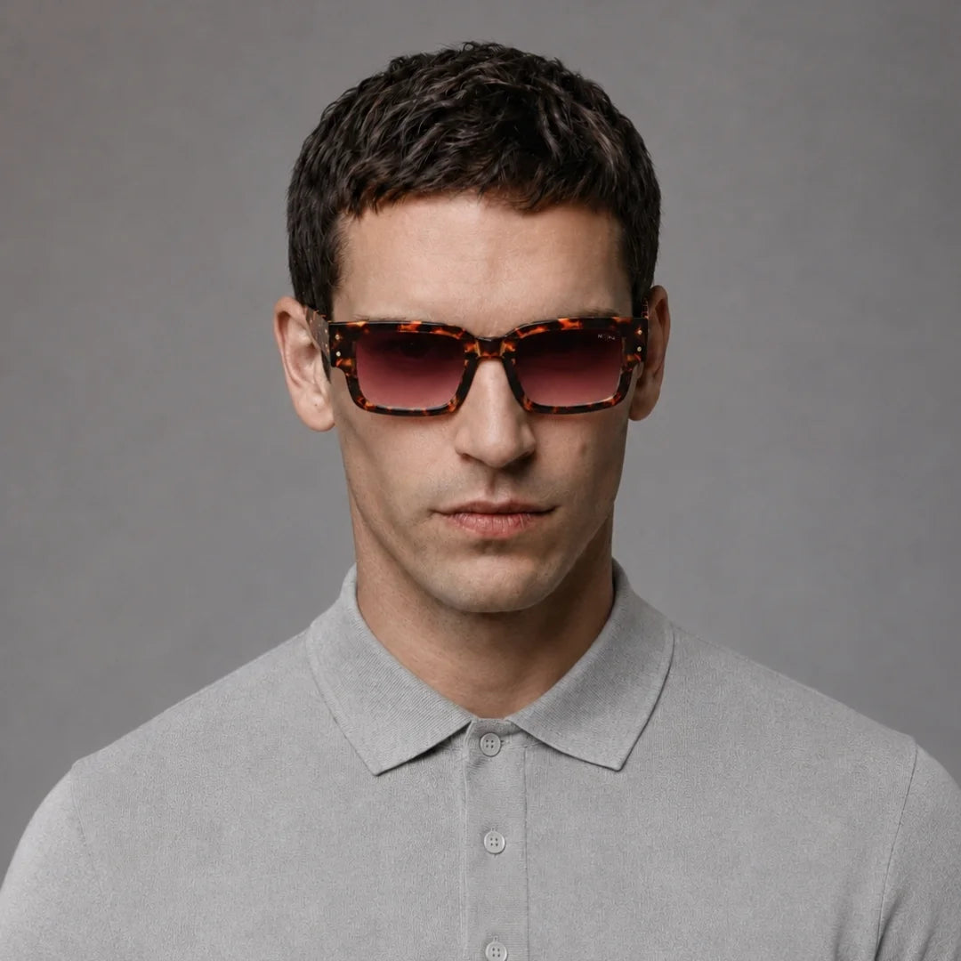 MOONX CLASSIC ICON (Exclusive) – UV400 Rectangular Sunglasses (Unisex)