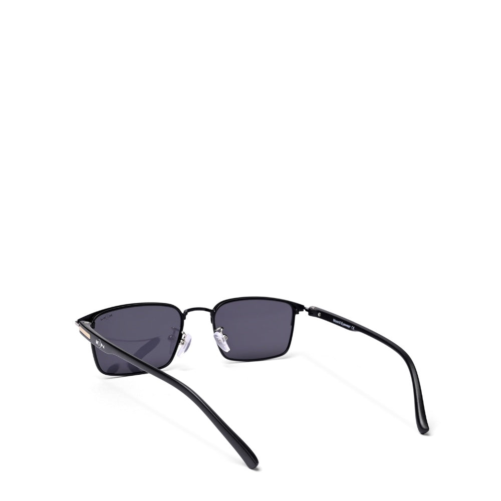 MOONX THEIA S14– Polarised Rectangular Metal Frame Sunglasses (Unisex)
