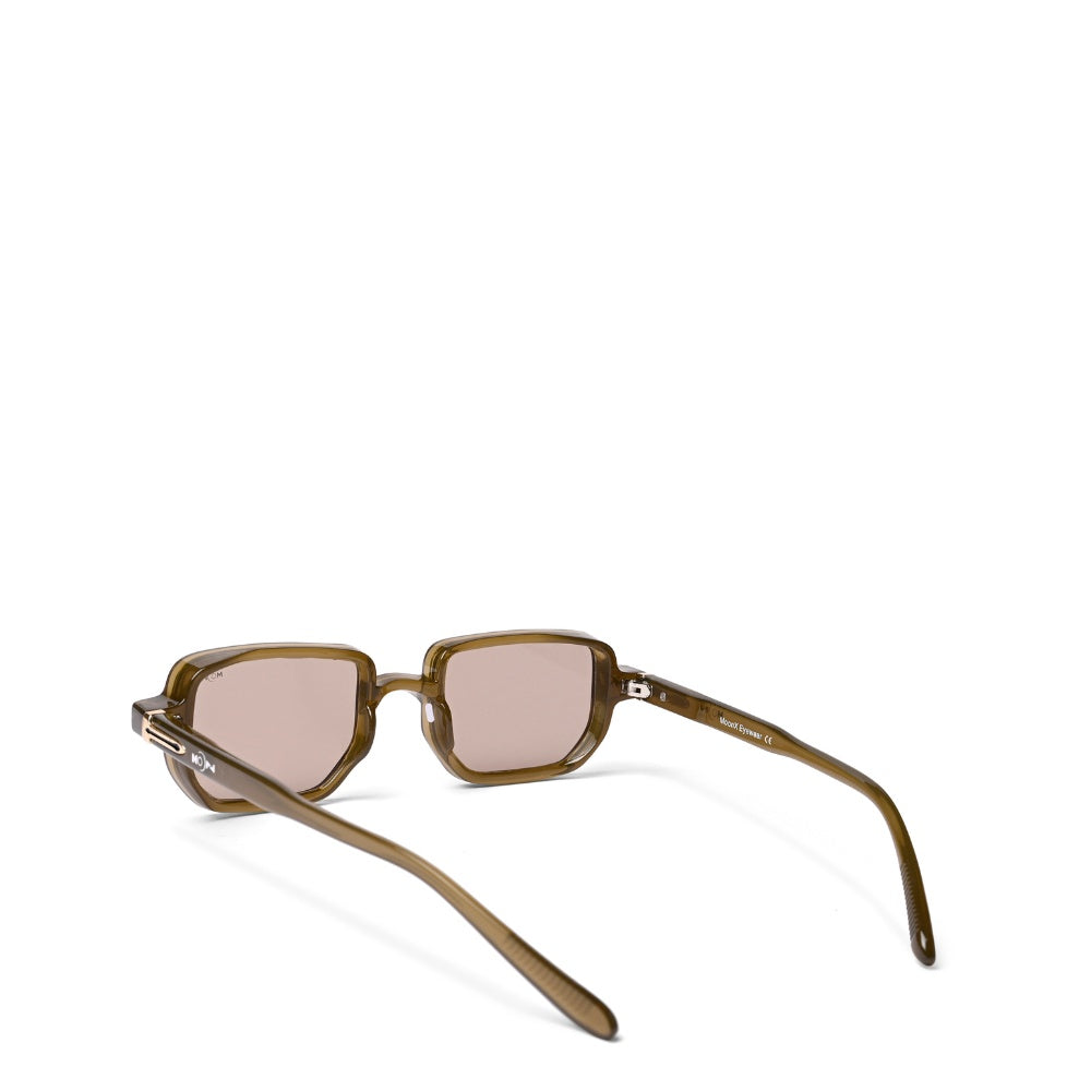 MOONX PHOENIX S6 – Transparent Rectangular Sunglasses (Unisex)