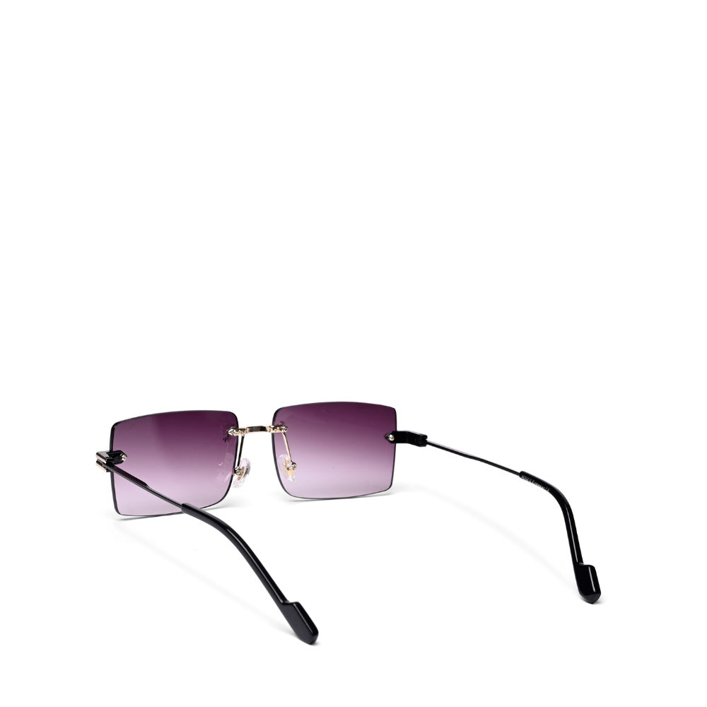 MOONX STARMADE S1 – Polarised Rimless Rectangular Sunglasses (Unisex)