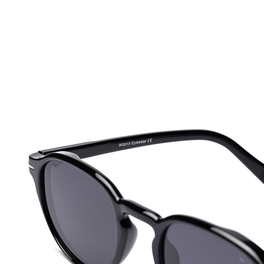 MOONX MARTIAN – Polarised Round Frame Sunglasses (Unisex)