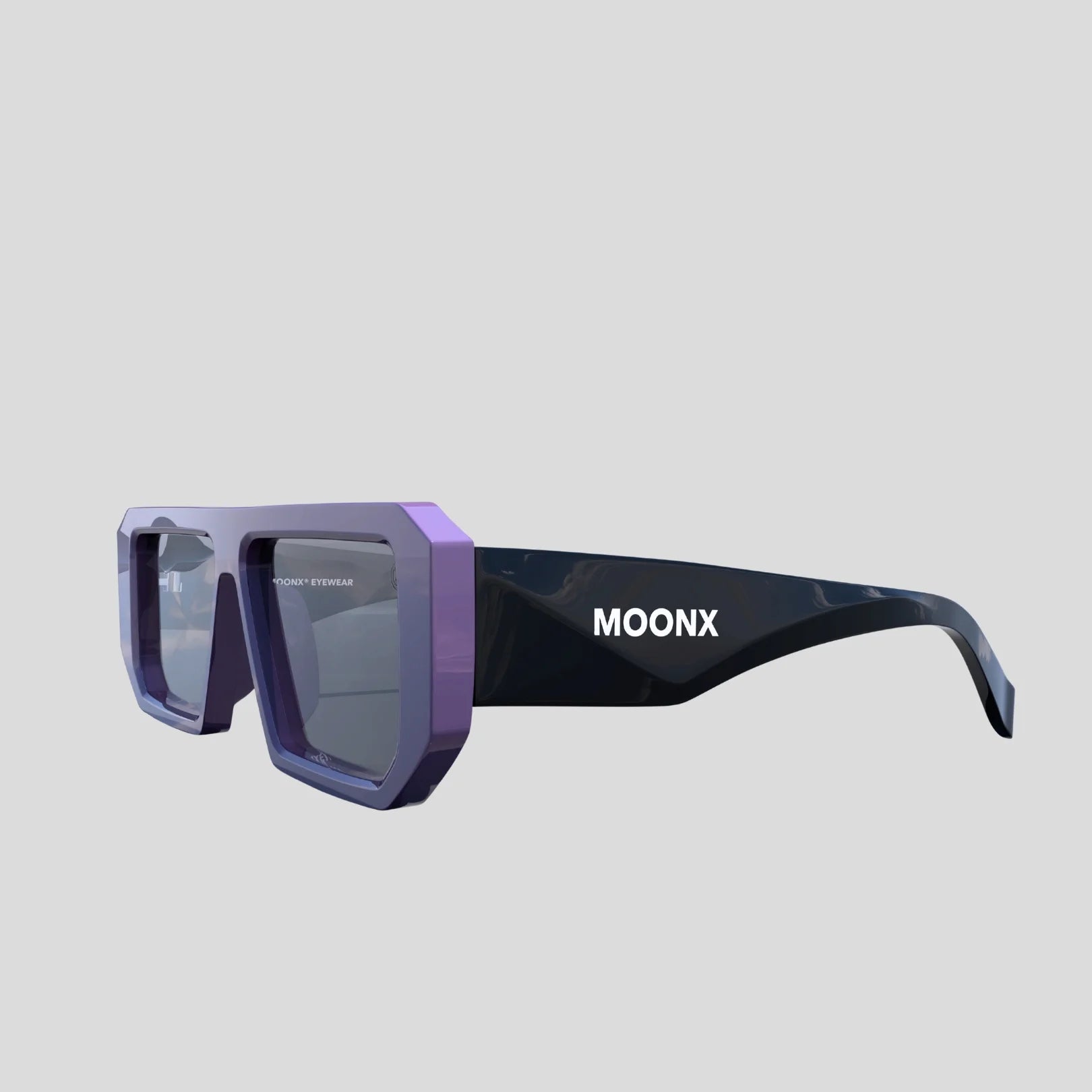 MOONX LUNA S3 - UV400 Premium & Bold Rectangular Frame Sunglasses