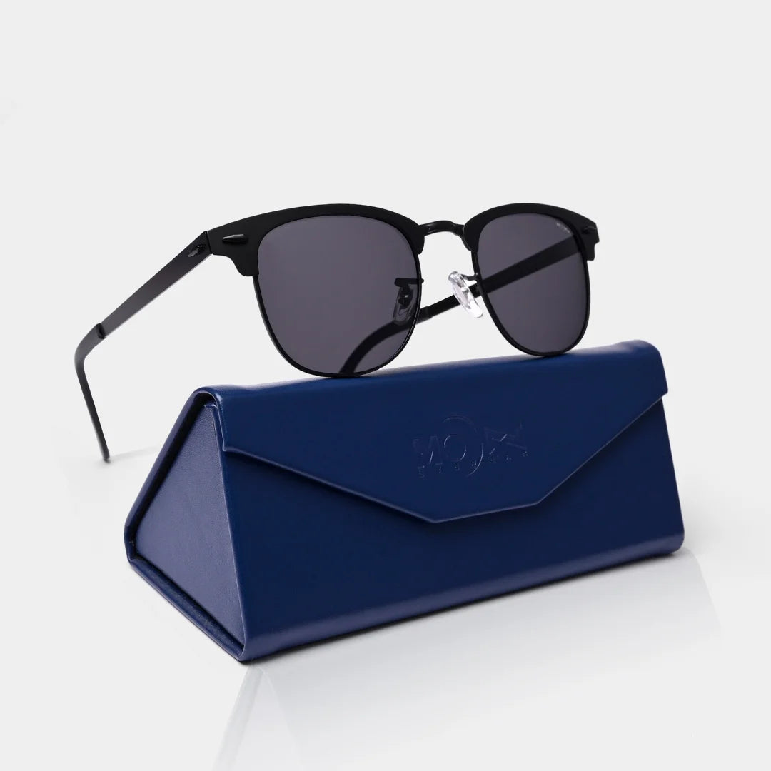 MOONX CLASSIC CLUB S1 – Polarised Clubmaster Sunglasses (Unisex)
