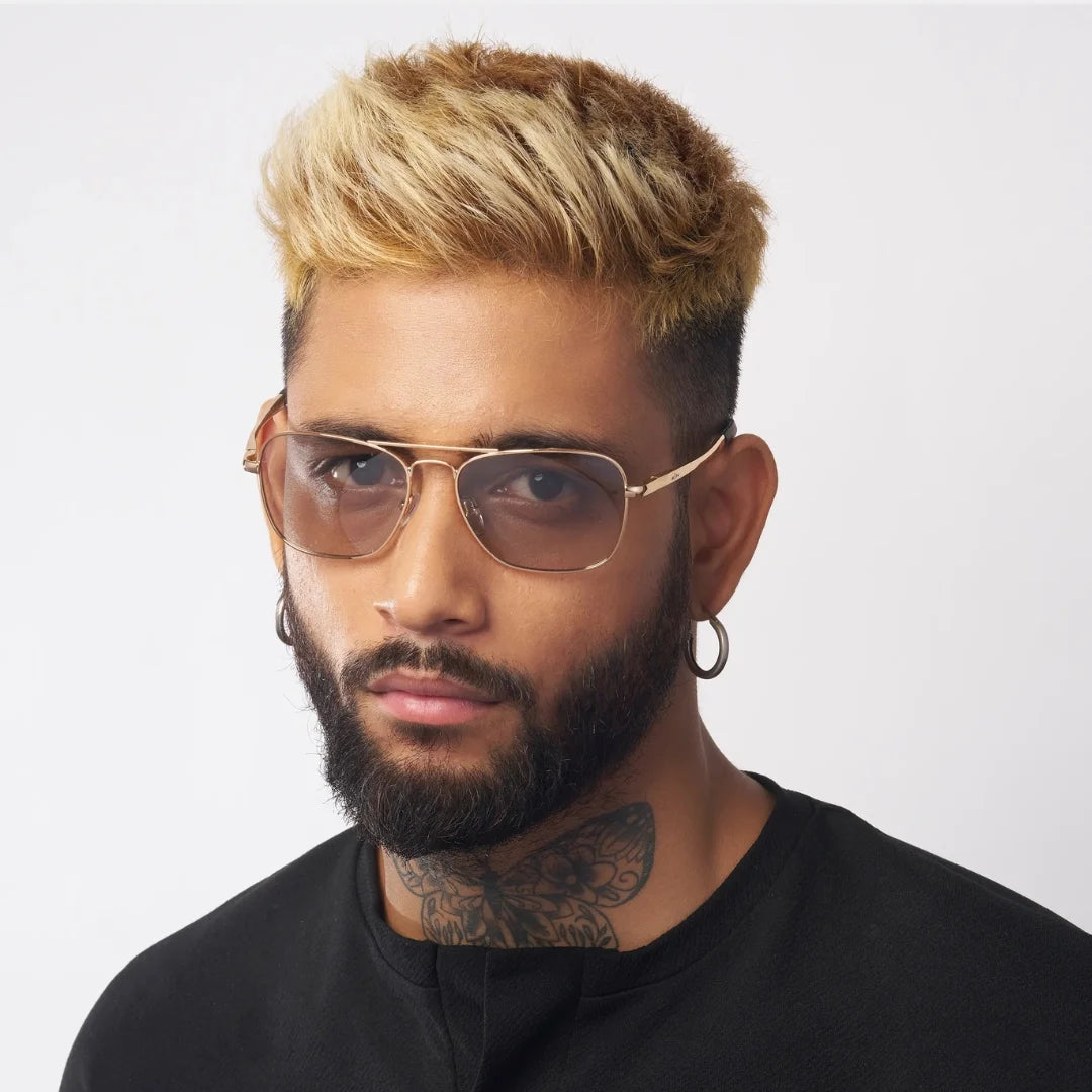 MOONX ANGEL S5 – Polarised Metal Aviator Sunglasses (Unisex)