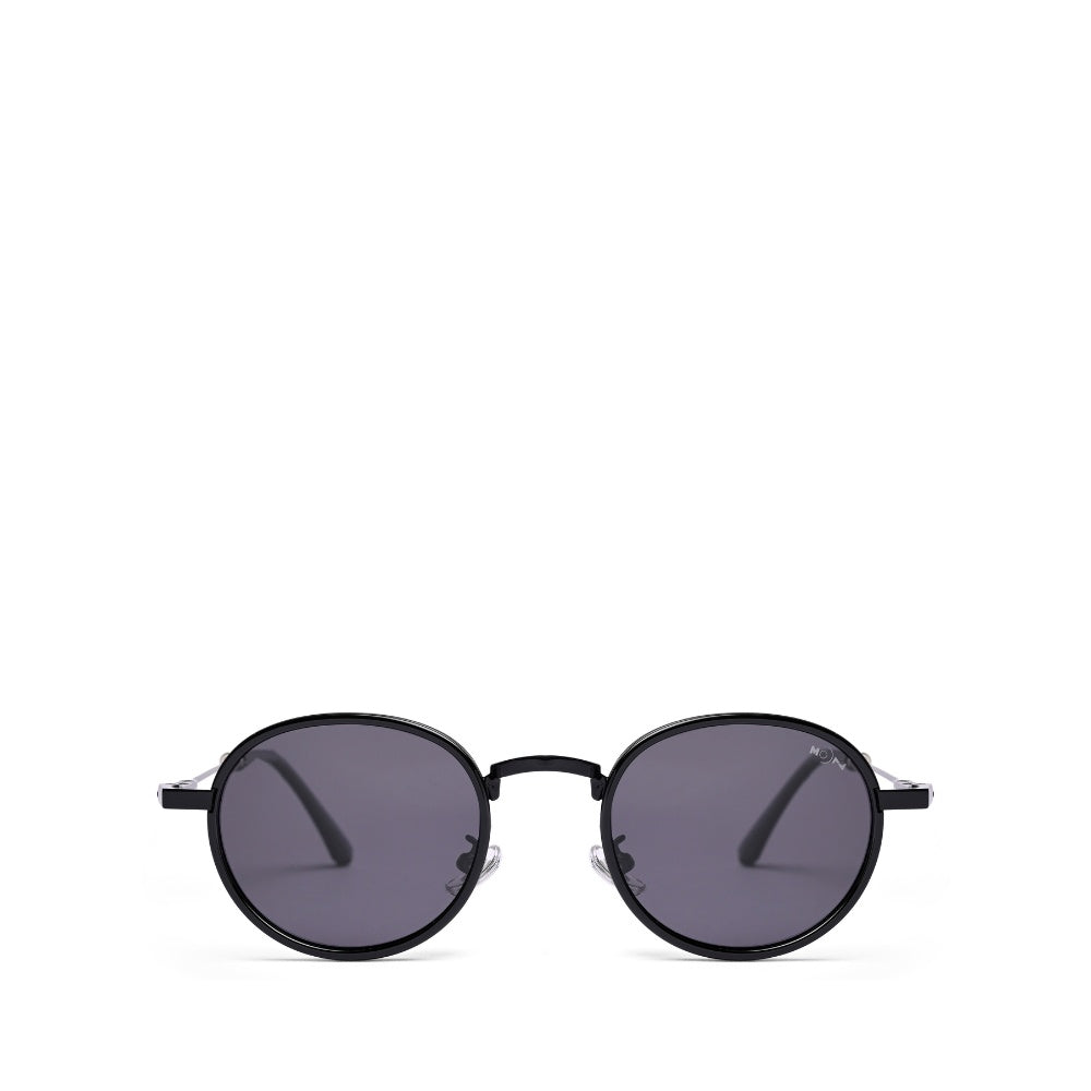 MOONX MOONSHINE S1 – Polarised Classic Round Metal Sunglasses (Unisex)