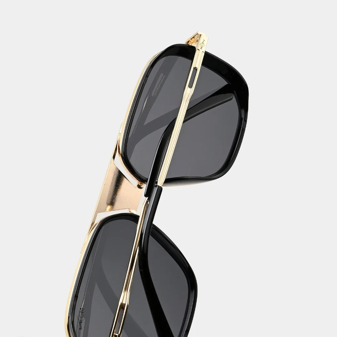 MOONX REAL NOVA S2 – UV400 Aviator Metal Frame Sunglasses (Unisex)