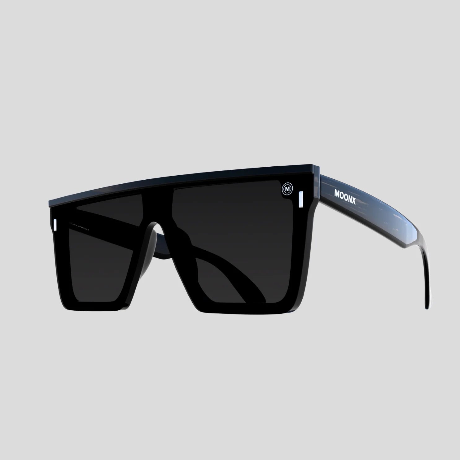 MOONX TREND SETTER – Polarised Rectangular Luxury Sunglasses (Unisex)